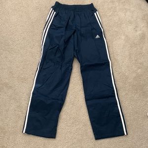 Adidas climaproof dark blue track pants